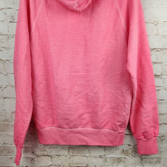 Retrofete Vanessa Hoodie Size Small Hot Pink Logo NWT Oversized Fit Pocket - Picture 8 of 11